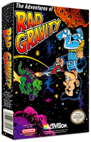 The Adventures of Rad Gravity - Box - 3D Image