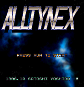 ALLTYNEX - Screenshot - Game Title Image