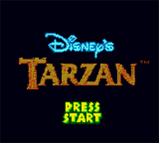 Tarzan - Screenshot - Game Title Image
