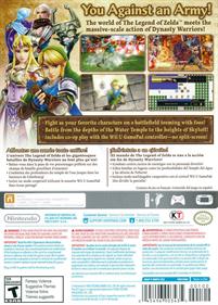 Hyrule Warriors - Box - Back Image