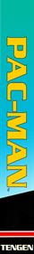 Pac-Man (Tengen) - Box - Spine Image