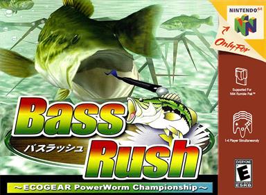 Bass Rush: Ecogear PowerWorm Championship - Fanart - Box - Front Image