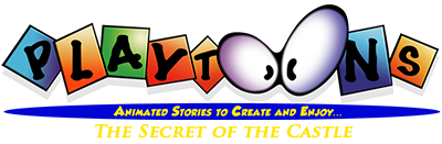 Playtoons 3: Secret of the Castle - Clear Logo Image