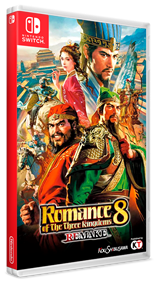 ROMANCE OF THE THREE KINGDOMS 8 REMAKE - Box - 3D Image