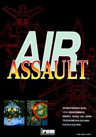Air Assault - Advertisement Flyer - Front Image