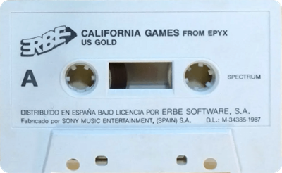 California Games - Cart - Front Image