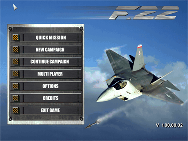 F-22 Lightning II - Screenshot - Game Title Image