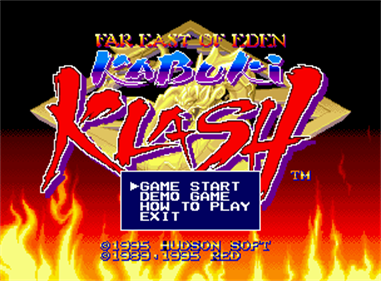 Far East of Eden: Kabuki Klash - Screenshot - Game Title Image