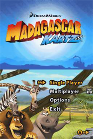 Madagascar Kartz - Screenshot - Game Title Image