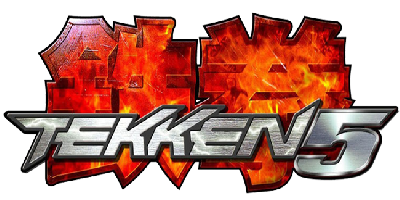 Tekken 5 - Clear Logo Image
