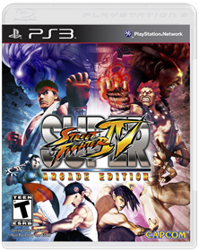 Super Street Fighter IV: Arcade Edition - Box - Front - Reconstructed