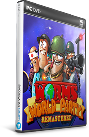 Worms World Party: Remastered - Box - 3D Image