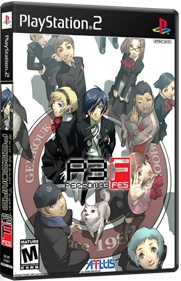 Shin Megami Tensei: Persona 3 FES - Box - 3D Image
