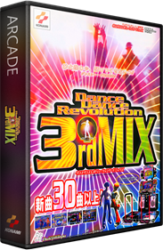 Dance Dance Revolution 3rd Mix - Box - 3D Image