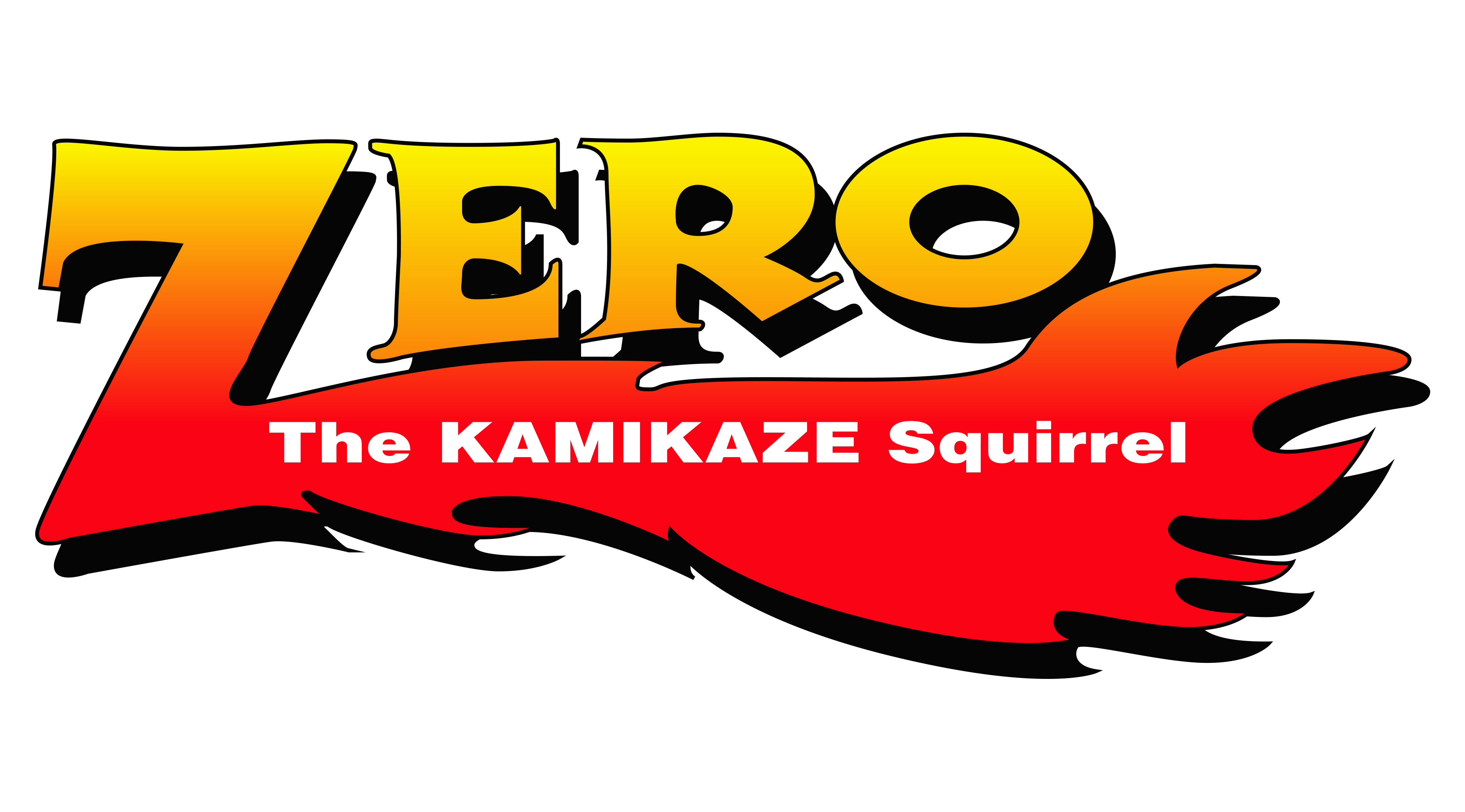 Zero the kamikaze squirrel. Super Nintendo logo.