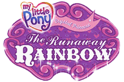 My Little Pony: Crystal Princess: The Runaway Rainbow - Clear Logo Image