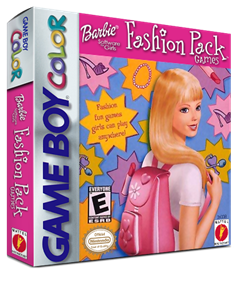 Barbie: Fashion Pack Games - Box - 3D Image