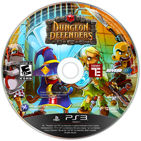 Dungeon Defenders - Fanart - Disc Image
