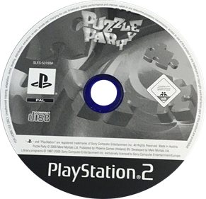 Puzzle Party: 10 Games - Disc Image