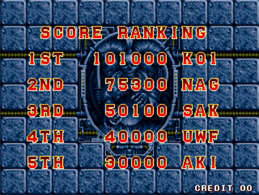 Superior Soldiers - Screenshot - High Scores Image