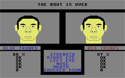 Pro Boxing - Screenshot - Game Over Image