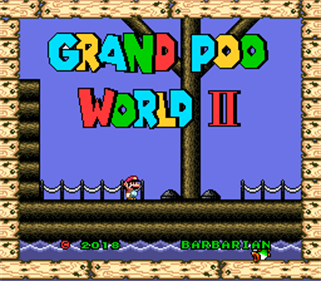 Grand Poo World 2 - Screenshot - Game Title Image