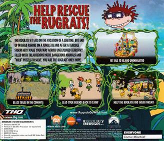 Rugrats Go Wild - Box - Back Image