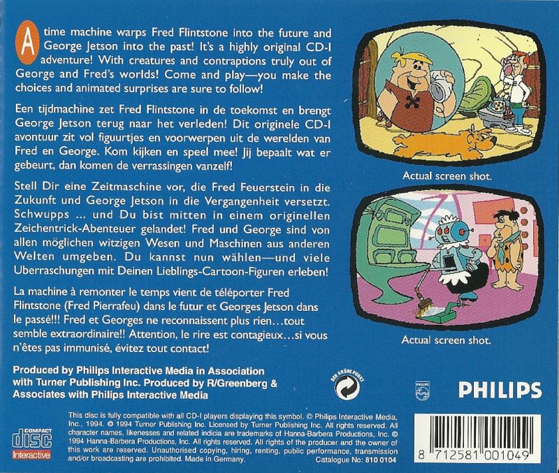 Flintstones Jetsons Timewarp Images LaunchBox Games Database