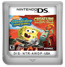 SpongeBob SquarePants: Creature from the Krusty Krab - Fanart - Cart - Front