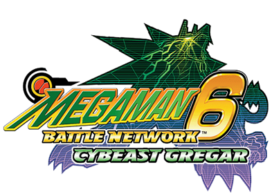 Mega Man Battle Network 6: Cybeast Gregar - Clear Logo Image