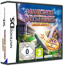 Mahjong Mysteries: Ancient Athena - Box - 3D Image