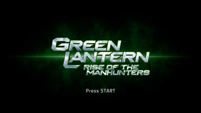 Green Lantern: Rise of the Manhunters - Screenshot - Game Title Image