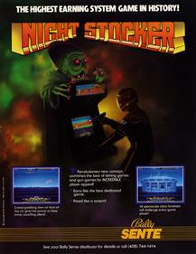 Night Stocker - Advertisement Flyer - Front Image