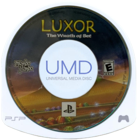 Luxor: The Wrath of Set - Disc Image