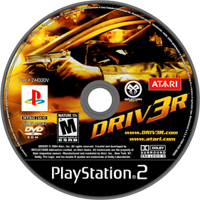 Driv3r - Disc Image
