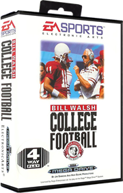 Bill Walsh College Football - Box - 3D Image
