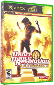 Dance Dance Revolution: Ultramix 3 - Box - 3D Image