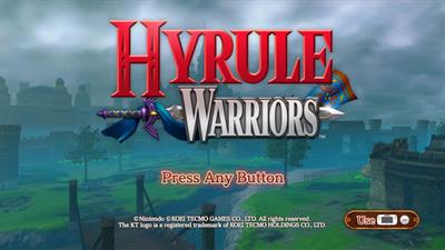 Hyrule Warriors - Screenshot - Game Title Image