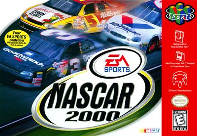 NASCAR 2000 - Box - Front Image