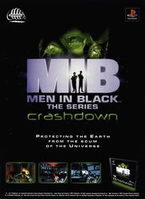 Men in Black: The Series: Crashdown - Advertisement Flyer - Front Image