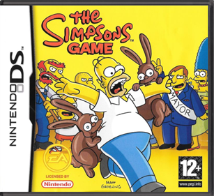 The Simpsons Game - Box - Front - Reconstructed Image