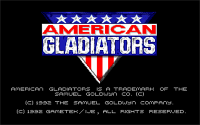 American Gladiators - Screenshot - Game Title Image