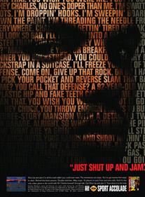 Barkley Shut Up and Jam! 2 - Advertisement Flyer - Front Image