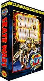 Skate Wars  - Box - 3D Image