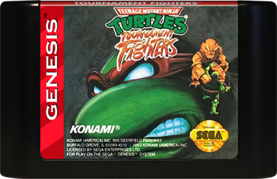 Teenage Mutant Ninja Turtles: Tournament Fighters - Cart - Front Image