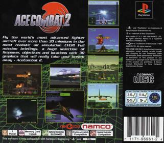 Ace Combat 2 - Box - Back Image