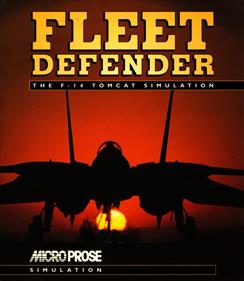 Fleet Defender: The F-14 Tomcat Simulation - Box - Front Image