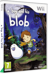 A Boy and His Blob - Box - 3D Image
