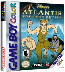 Disney's Atlantis: The Lost Empire - Box - 3D Image