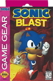 Sonic Blast - Fanart - Box - Front